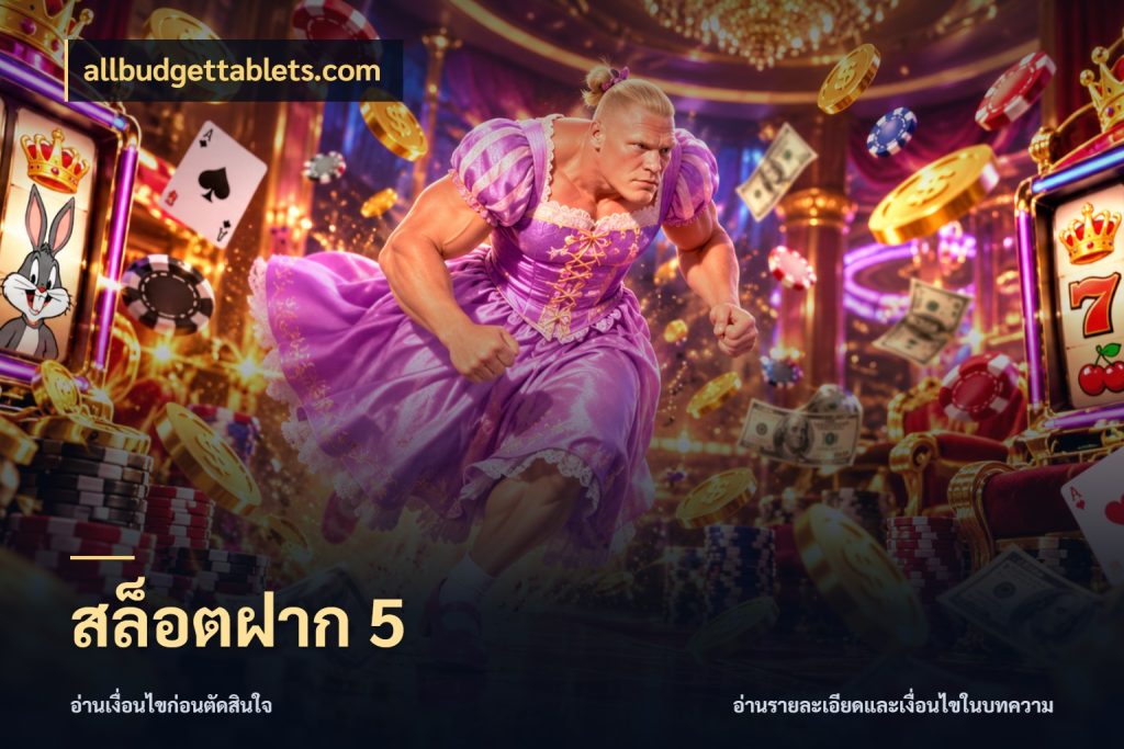 สล็อตฝาก 5 เกมที่ชอบในขอบเขตเงินของตัวเอง กับ allbudgettablets.com