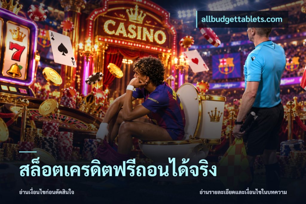 สล็อตเครดิตฟรีถอนได้จริง