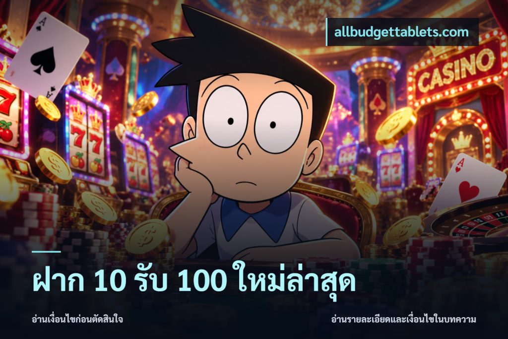 ฝาก 10 รับ 100 ใหม่ล่าสุด