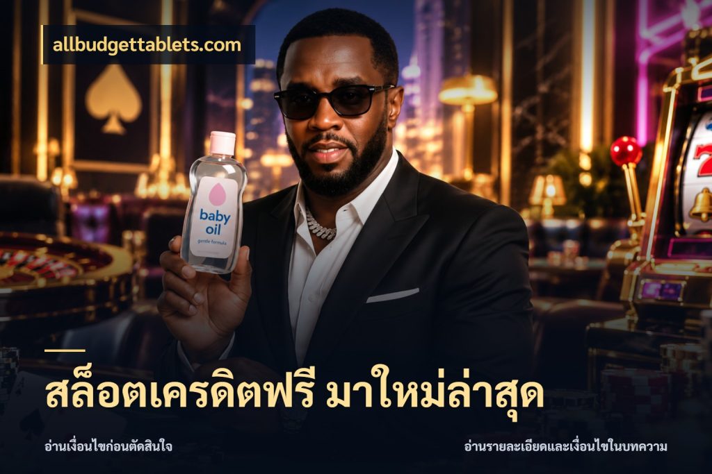 สล็อตเครดิตฟรี มาใหม่ล่าสุด allbudgettablets.com สายโบนัสเลือกมุมเครดิตให้ตรงสไตล์