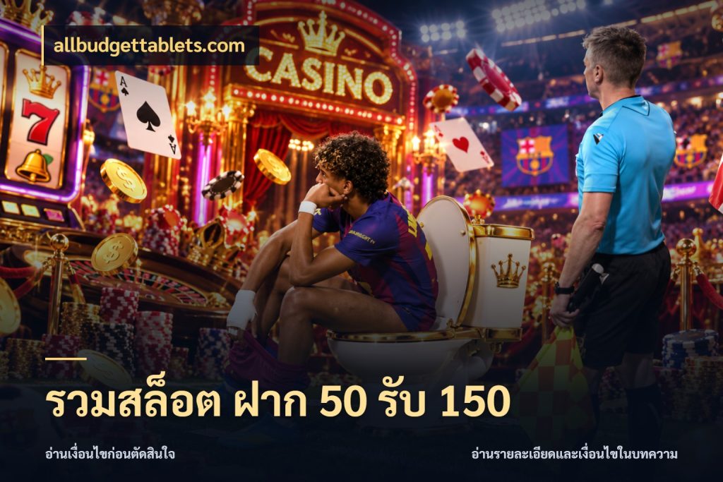 รวมสล็อต ฝาก 50 รับ 150 allbudgettablets.com เครดิตกับรูปแบบโปรที่ตรงใจ