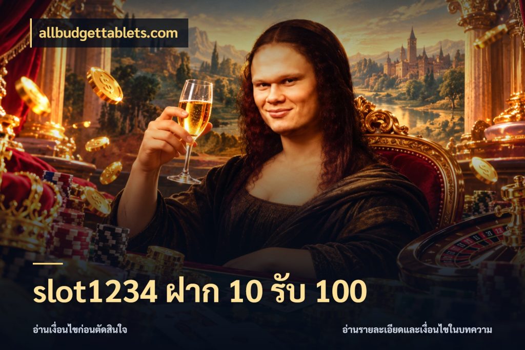 slot1234 ฝาก 10 รับ 100 allbudgettablets.com สีสันของโปรฝากและยอดรับ