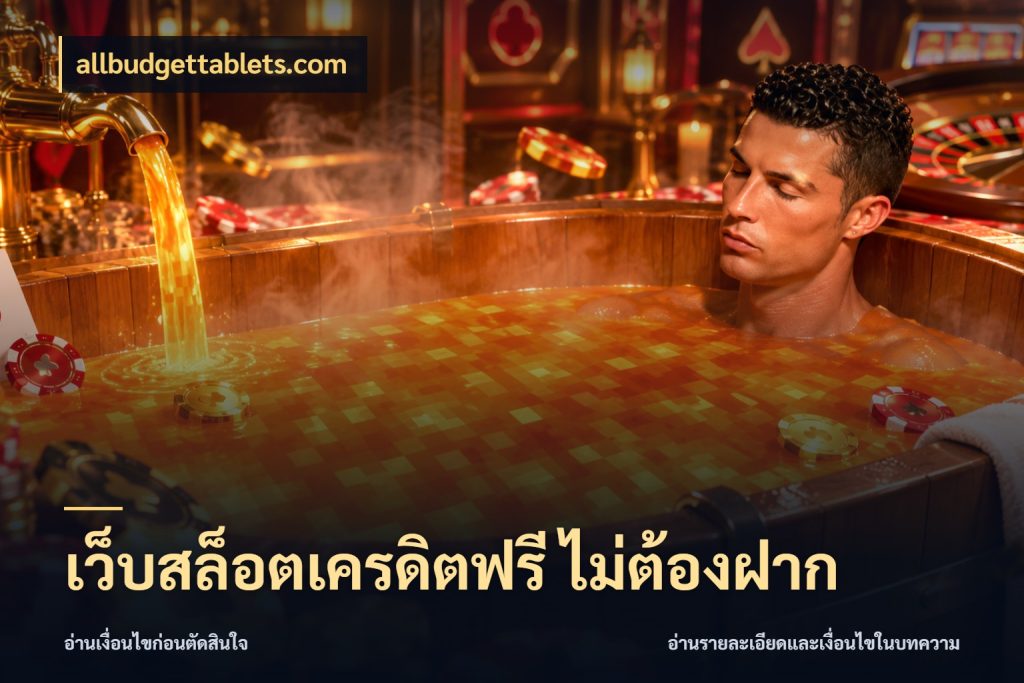 เว็บสล็อตเครดิตฟรี ไม่ต้องฝาก เปิดประเด็นเครดิตฟรีสำหรับคนชอบลุ้น ในมุม allbudgettablets.com