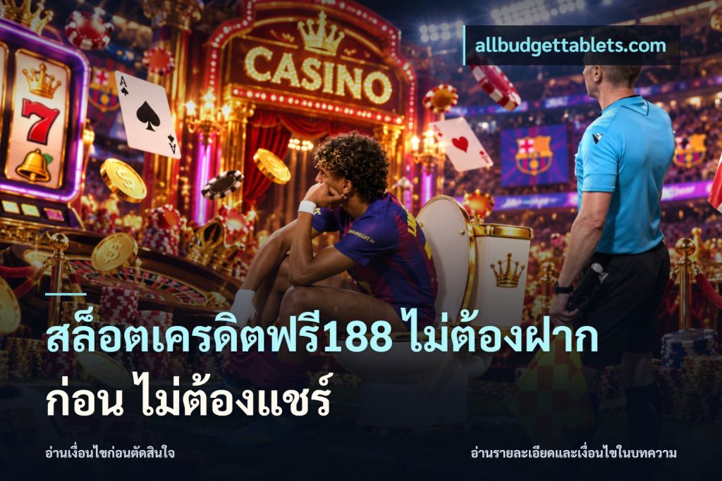 สล็อตเครดิตฟรี188 ไม่ต้องฝาก ก่อน ไม่ต้องแชร์