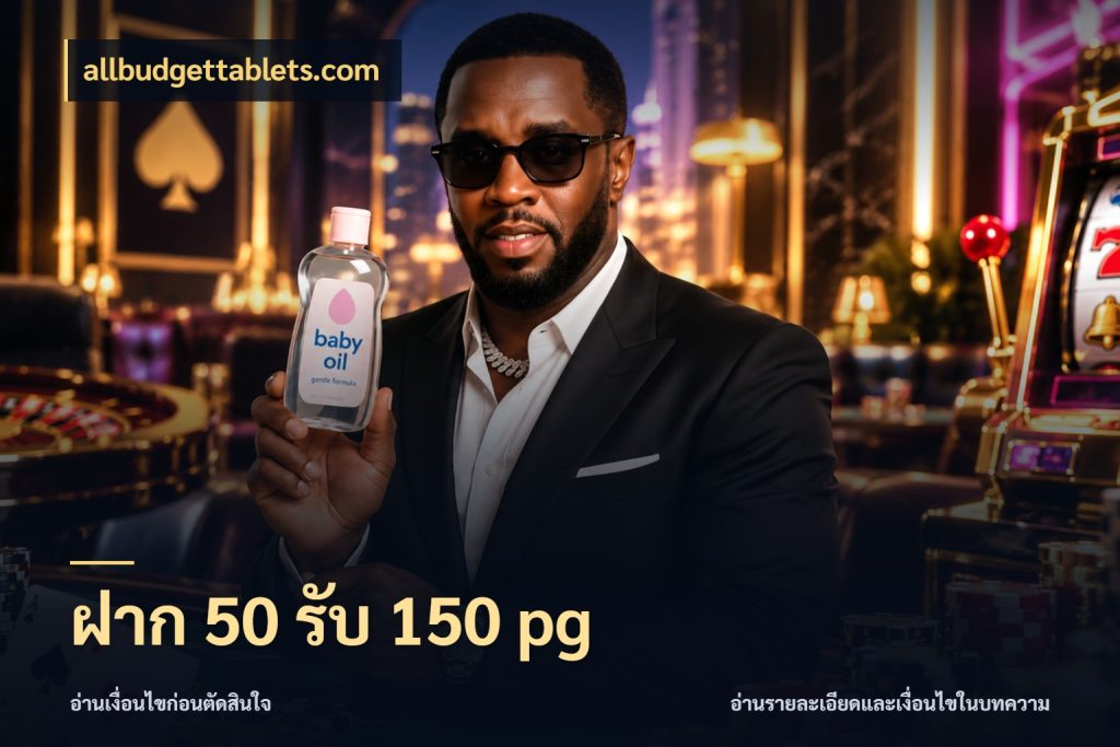 ฝาก 50 รับ 150 pg จับประเด็นยอดรับก่อนเลือกความสนุก สไตล์ allbudgettablets.com