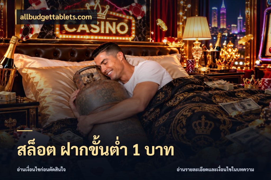 สล็อต ฝากขั้นต่ำ 1 บาท allbudgettablets.com จัดจังหวะสนุกให้เข้ากับงบที่ตั้งไว้