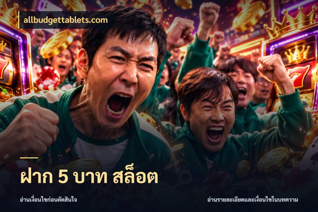 ฝาก 5 บาท สล็อต จำนวนเริ่มต้นกับสไตล์เกมที่ชอบ ในมุม allbudgettablets.com