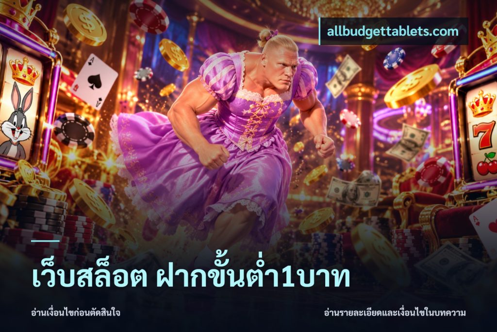 เว็บสล็อต ฝากขั้นต่ำ1บาท