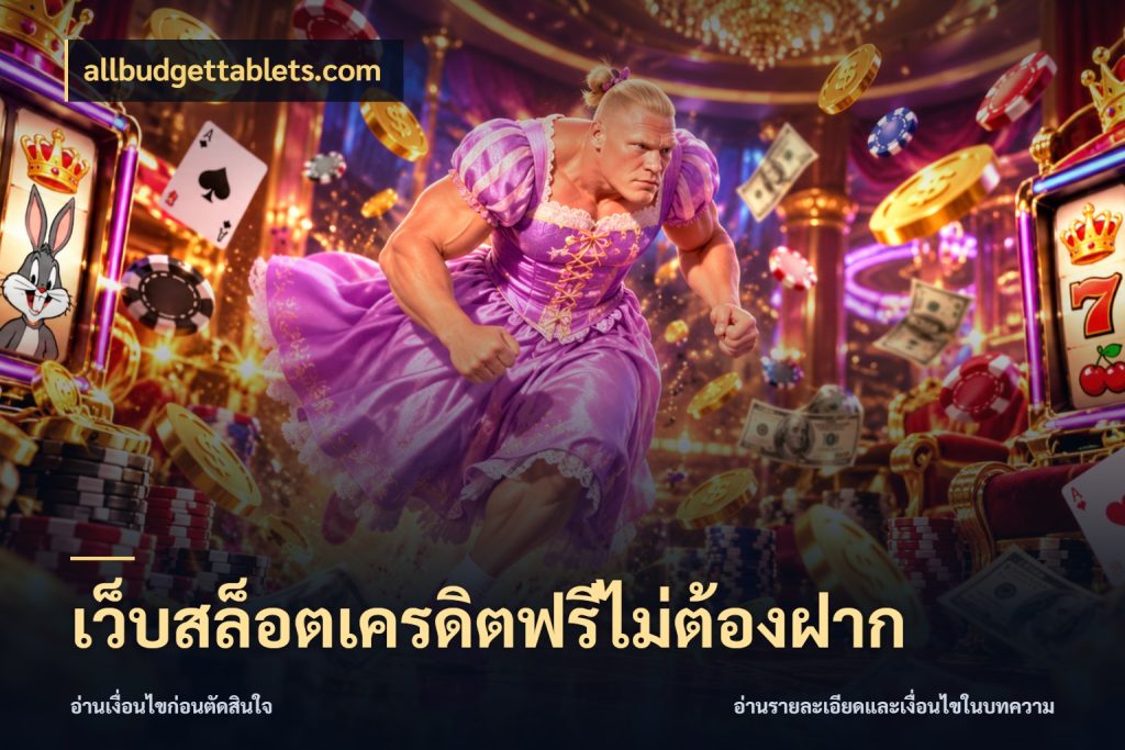 เว็บสล็อตเครดิตฟรีไม่ต้องฝาก จากชื่อเครดิตฟรีสู่ความสนุกที่เข้าใจได้ สไตล์ allbudgettablets.com