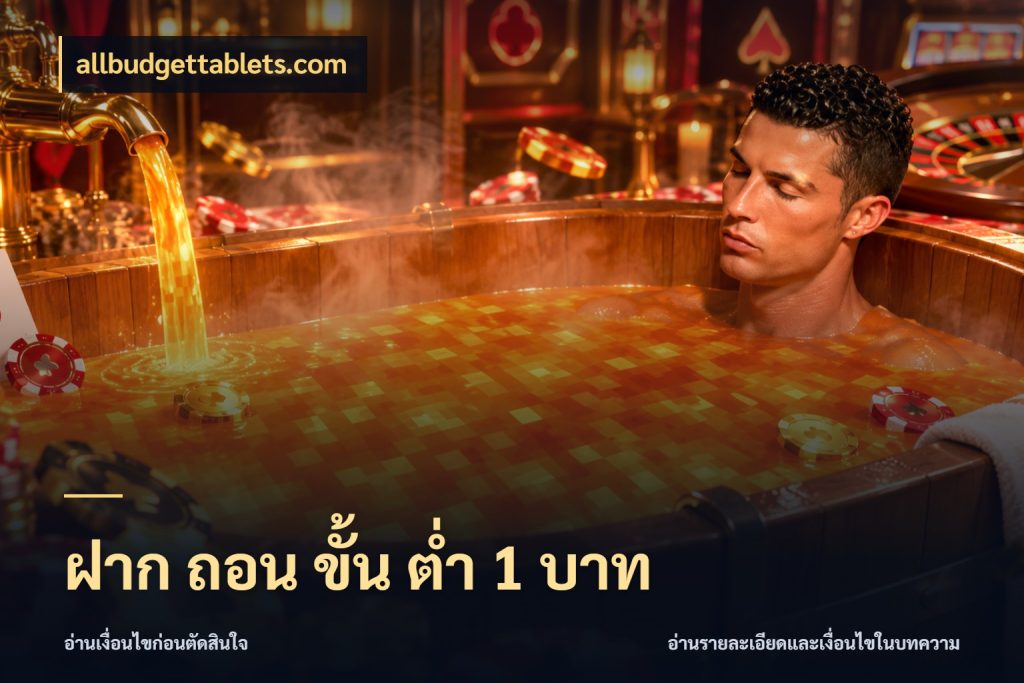 ฝาก ถอน ขั้น ต่ำ 1 บาท allbudgettablets.com จำนวนเริ่มต้นกับสไตล์เกมที่ชอบ