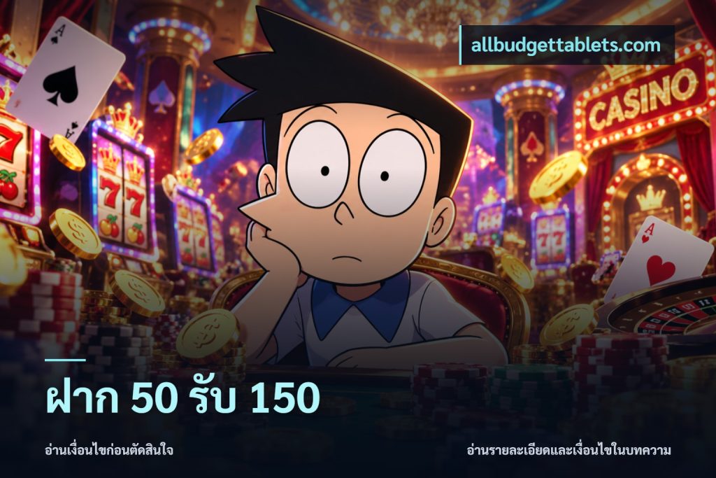 ฝาก 50 รับ 150