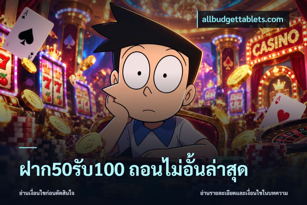 ฝาก50รับ100 ถอนไม่อั้นล่าสุด