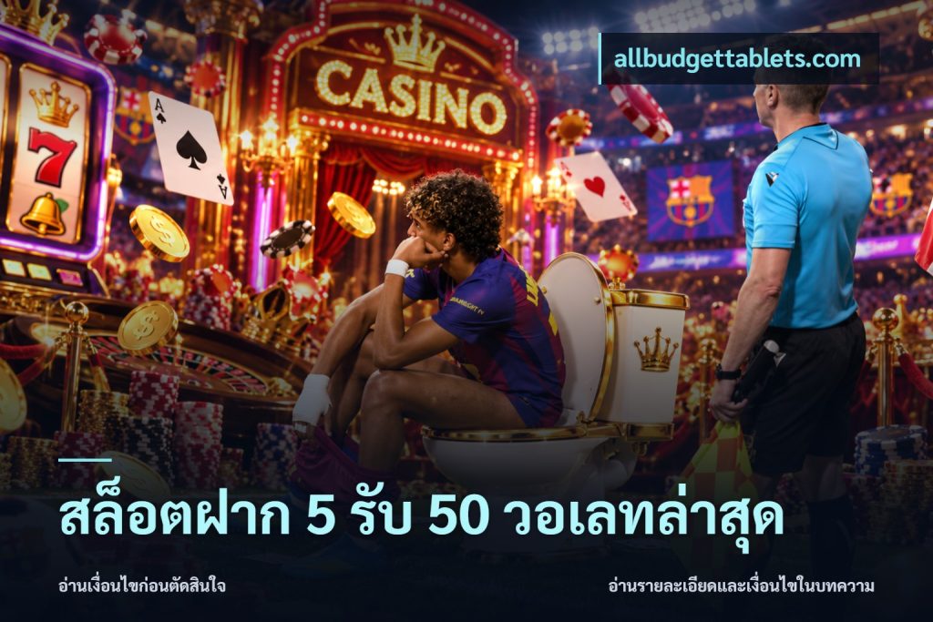 สล็อตฝาก 5 รับ 50 วอเลทล่าสุด