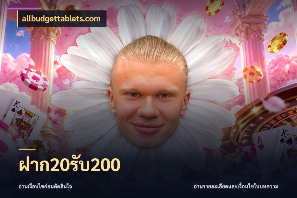 ฝาก20รับ200 รูปแบบโบนัสกับสิทธิ์ของสายเกม กับ allbudgettablets.com