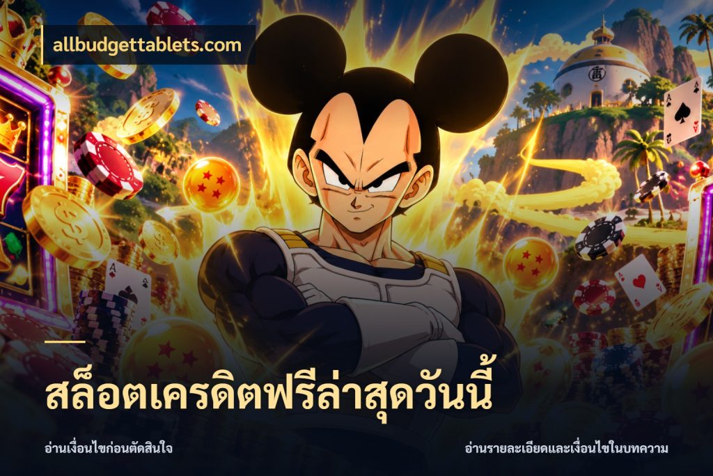 สล็อตเครดิตฟรีล่าสุดวันนี้ จับมุมเด่นของเครดิตฟรีให้ตรงใจ ในมุม allbudgettablets.com