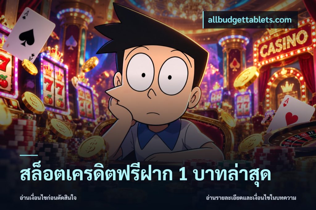 สล็อตเครดิตฟรีฝาก 1 บาทล่าสุด
