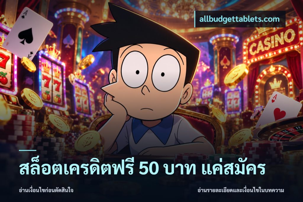 สล็อตเครดิตฟรี 50 บาท แค่สมัคร
