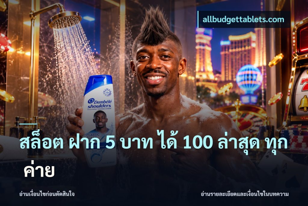สล็อต ฝาก 5 บาท ได้ 100 ล่าสุด ทุก ค่าย