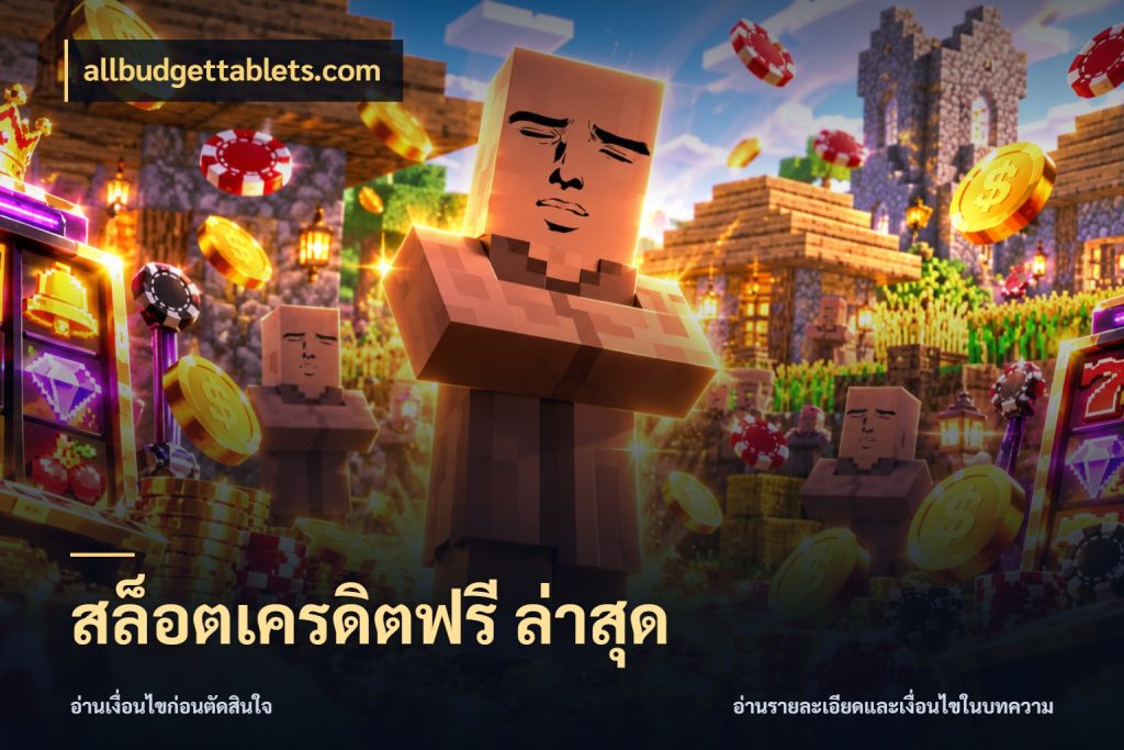 สล็อตเครดิตฟรี ล่าสุด รู้จักยอดและขอบเขตของเครดิตฟรี กับ allbudgettablets.com