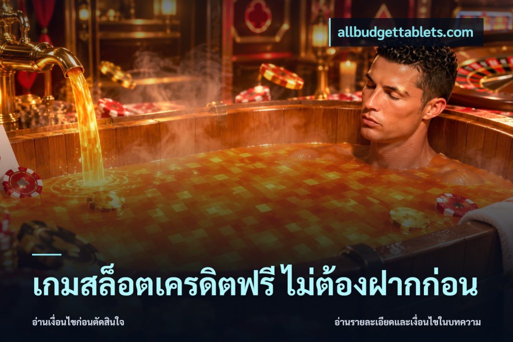 เกมสล็อตเครดิตฟรี ไม่ต้องฝากก่อน