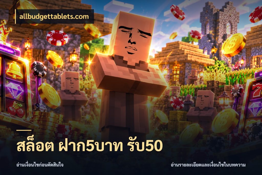 สล็อต ฝาก5บาท รับ50 โปรกับเกมที่ชอบเลือกให้ตรงสไตล์ ในมุม allbudgettablets.com