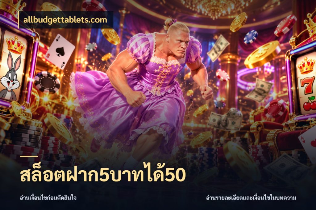 สล็อตฝาก5บาทได้50 allbudgettablets.com จุดเด่นของเครดิตที่คนชอบเกมอยากรู้