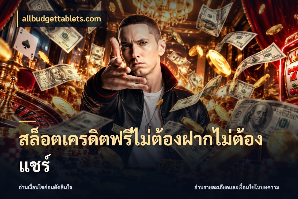 สล็อตเครดิตฟรีไม่ต้องฝากไม่ต้องแชร์ ชนิดเครดิตกับสิทธิ์ที่คุณอยากรู้ ในมุม allbudgettablets.com