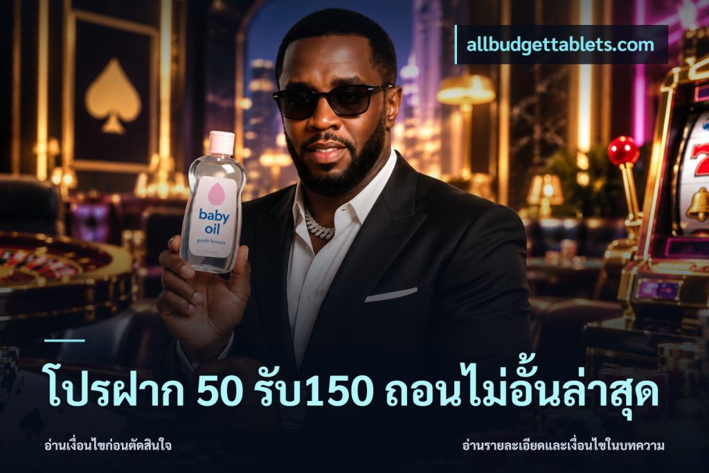 โปรฝาก 50 รับ150 ถอนไม่อั้นล่าสุด