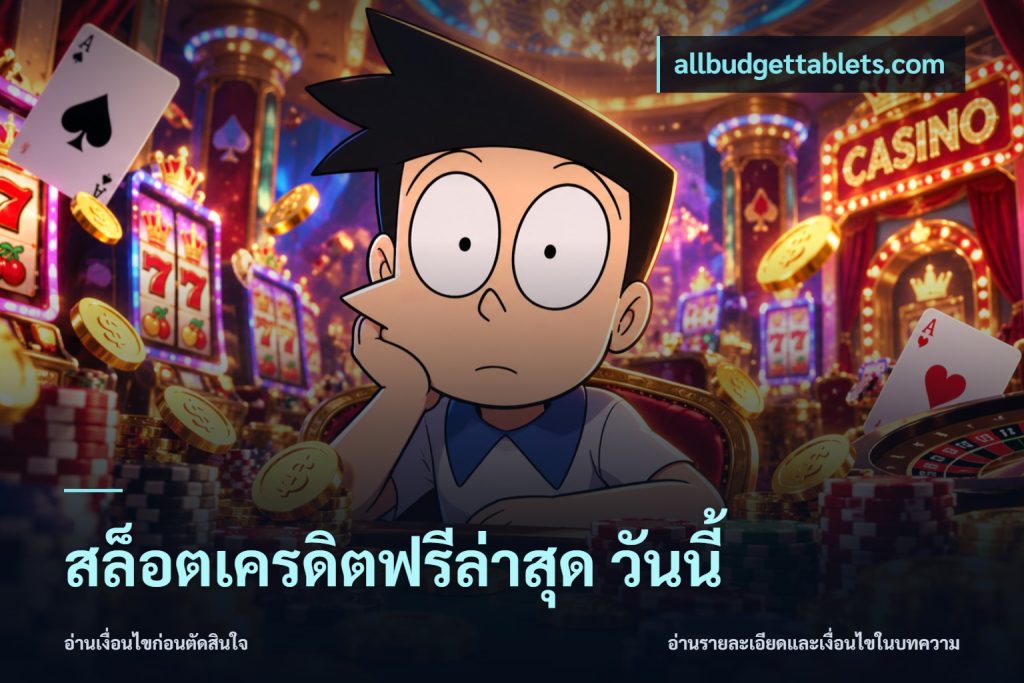 สล็อตเครดิตฟรีล่าสุด วันนี้