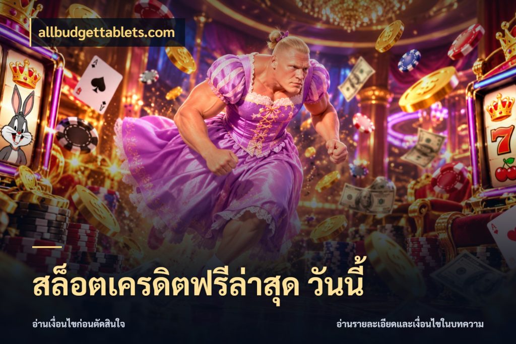 สล็อตเครดิตฟรีล่าสุด วันนี้ สิทธิ์ที่สายโบนัสสนใจกับวิธีรับ ในมุม allbudgettablets.com