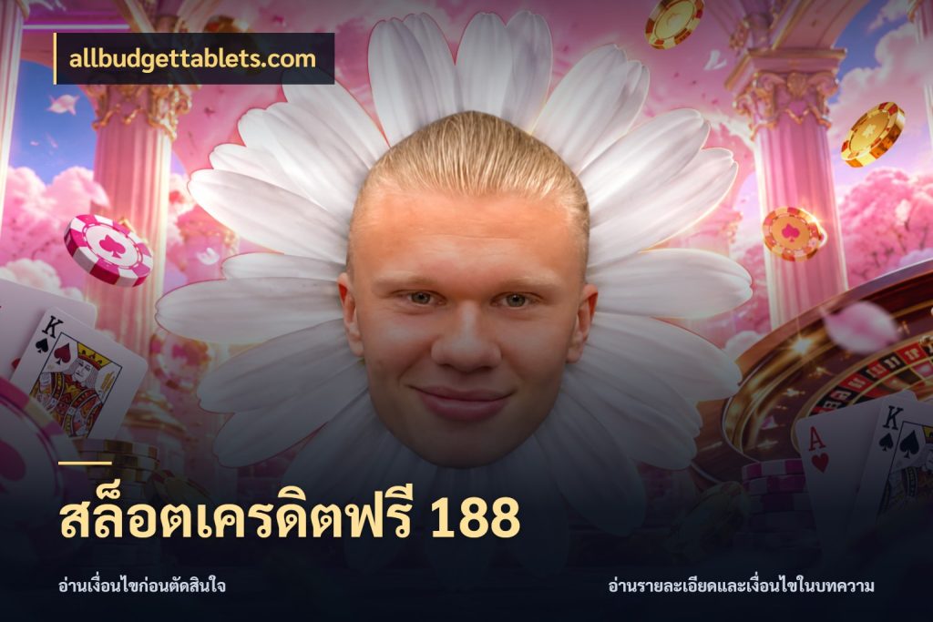 สล็อตเครดิตฟรี 188 เปิดประเด็นเครดิตฟรีสำหรับคนชอบลุ้น กับ allbudgettablets.com