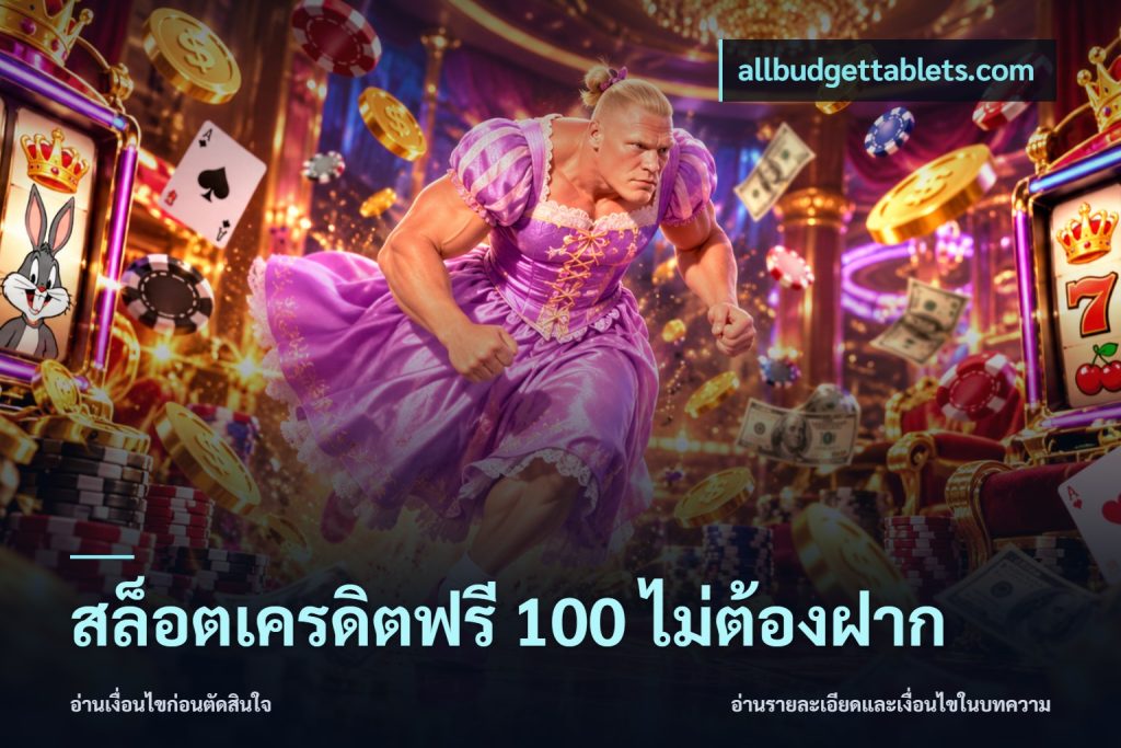สล็อตเครดิตฟรี 100 ไม่ต้องฝาก
