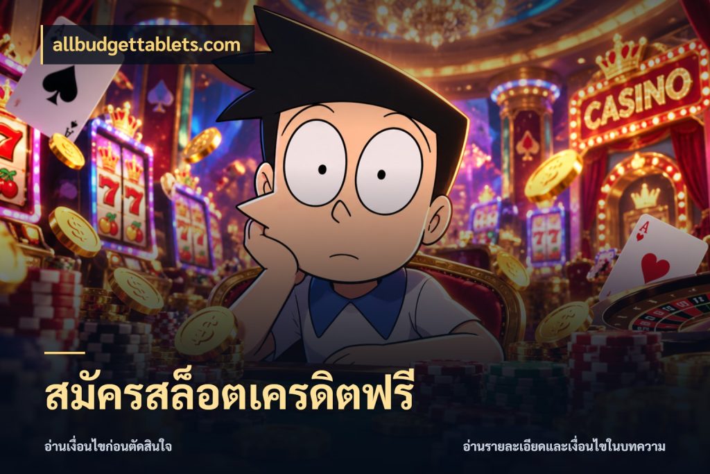 สมัครสล็อตเครดิตฟรี allbudgettablets.com จากชื่อเครดิตฟรีสู่ความสนุกที่เข้าใจได้