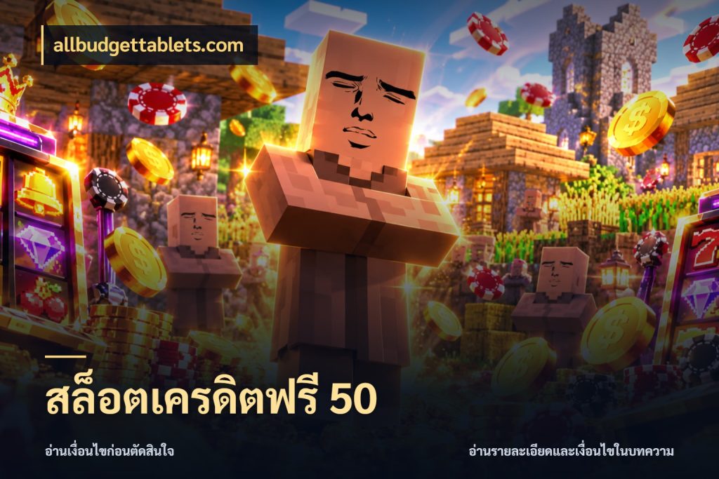 สล็อตเครดิตฟรี 50 เปิดประเด็นเครดิตฟรีสำหรับคนชอบลุ้น ในมุม allbudgettablets.com