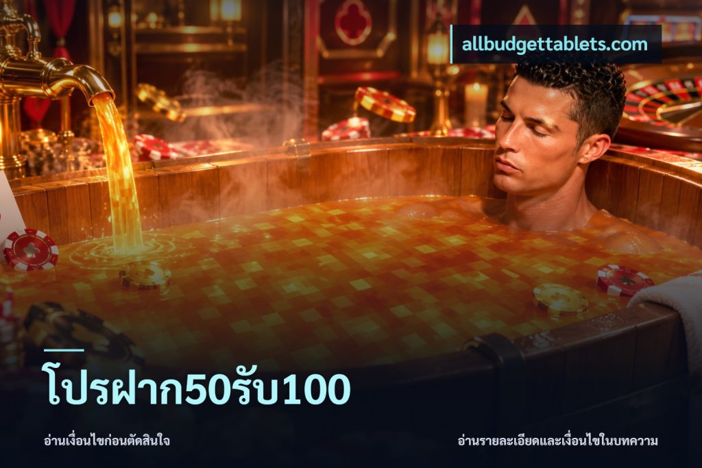 โปรฝาก50รับ100