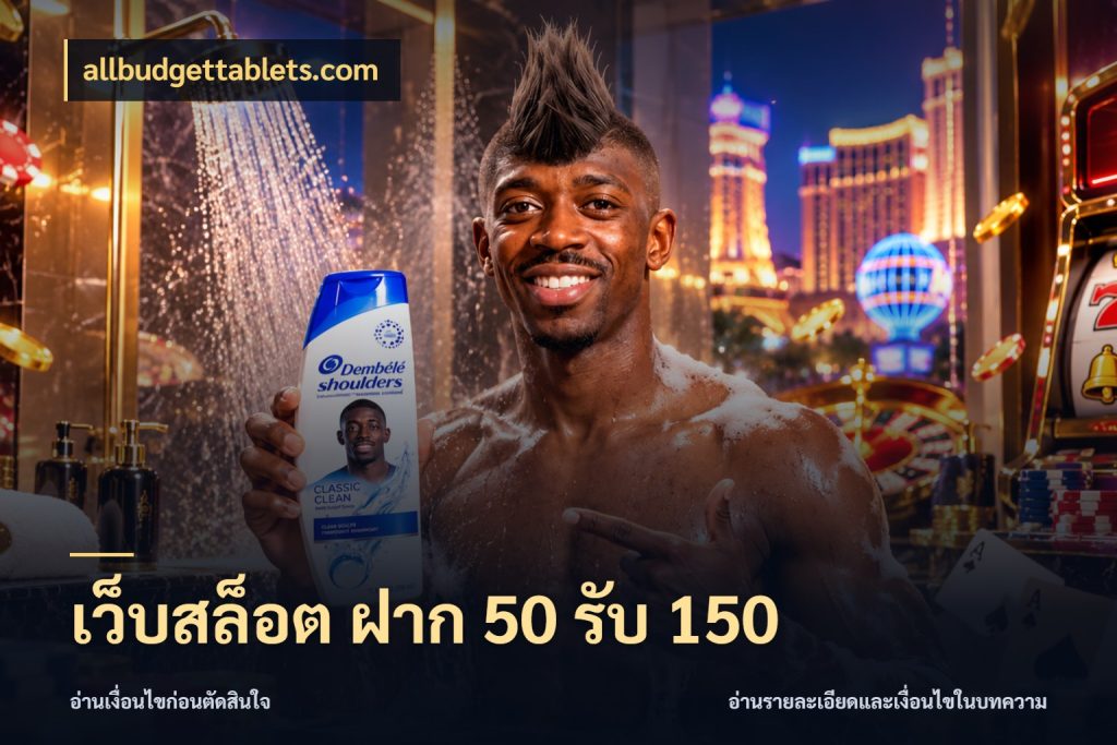เว็บสล็อต ฝาก 50 รับ 150 เปิดมุมโปรให้เข้ากับเกมแนวโปรด สไตล์ allbudgettablets.com