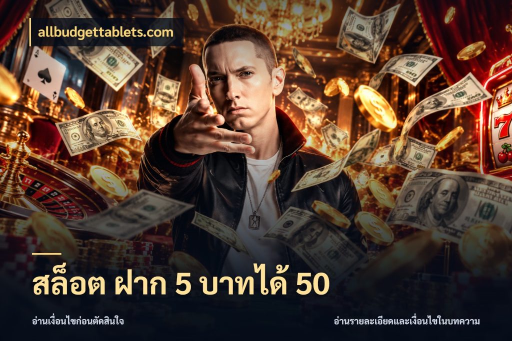 สล็อต ฝาก 5 บาทได้ 50 โปรกับเกมที่ชอบเลือกให้ตรงสไตล์ สไตล์ allbudgettablets.com