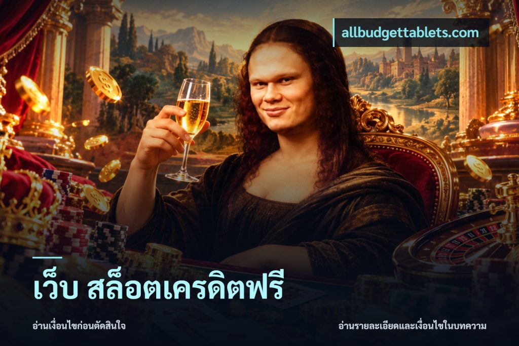 เว็บ สล็อตเครดิตฟรี
