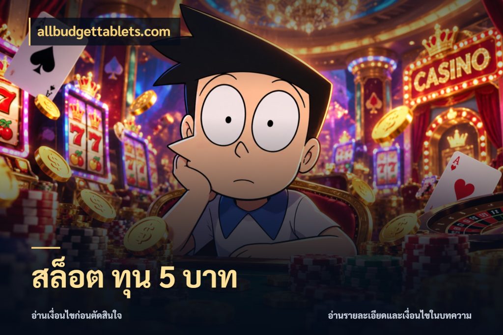 สล็อต ทุน 5 บาท รู้จักจำนวนแต่ละแบบก่อนเลือกเกม ในมุม allbudgettablets.com
