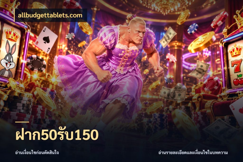 ฝาก50รับ150 สนุกกับตัวเลือกโปรในสไตล์ของคุณ ในมุม allbudgettablets.com