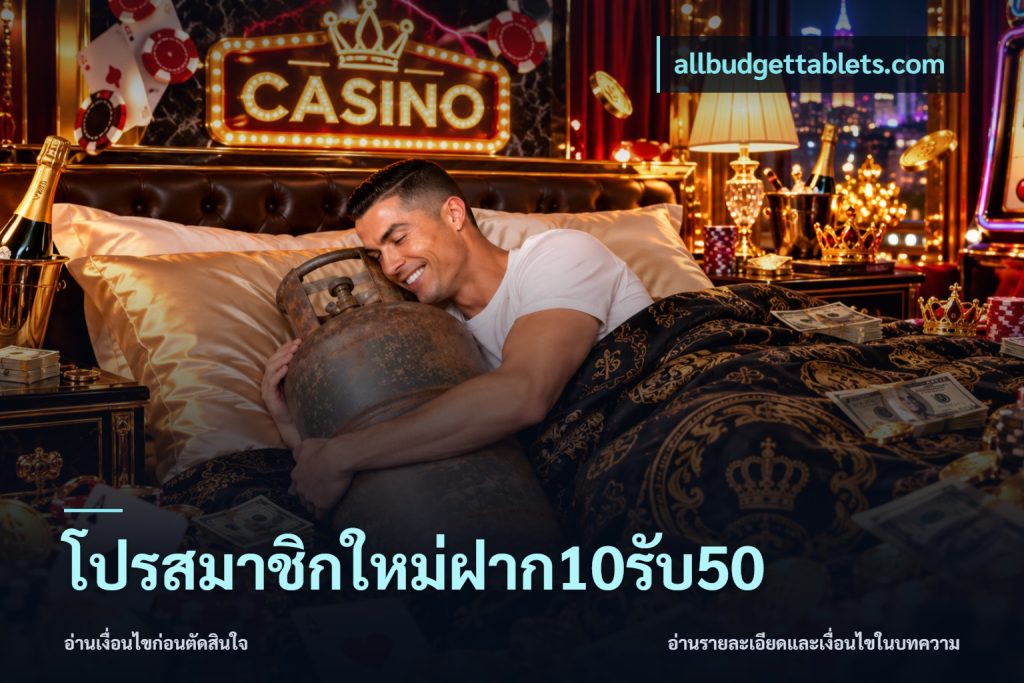 โปรสมาชิกใหม่ฝาก10รับ50