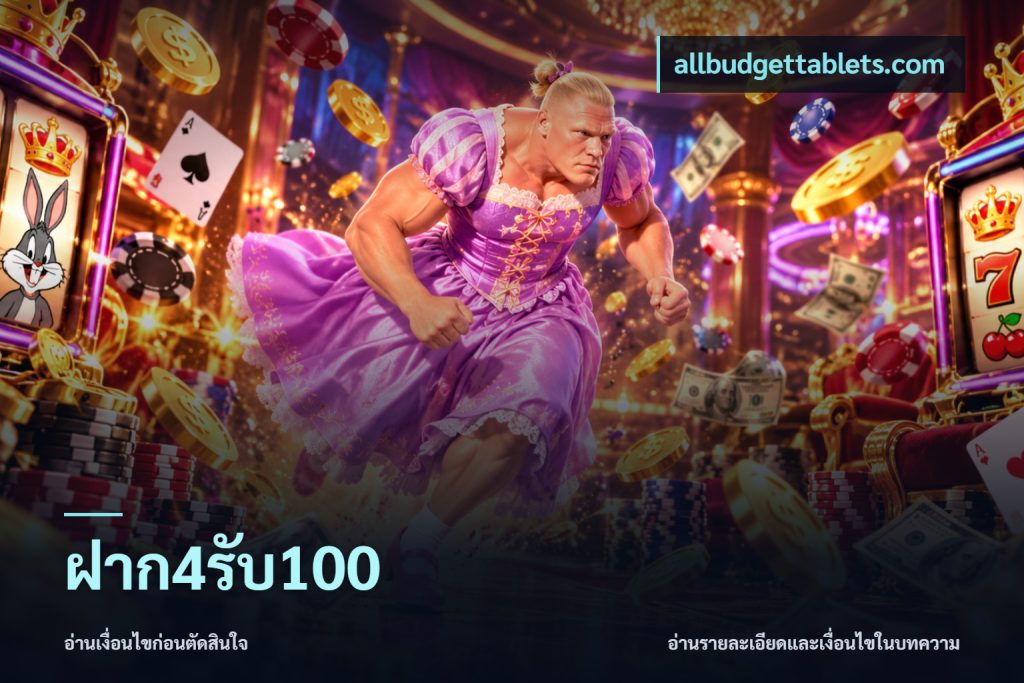 ฝาก4รับ100
