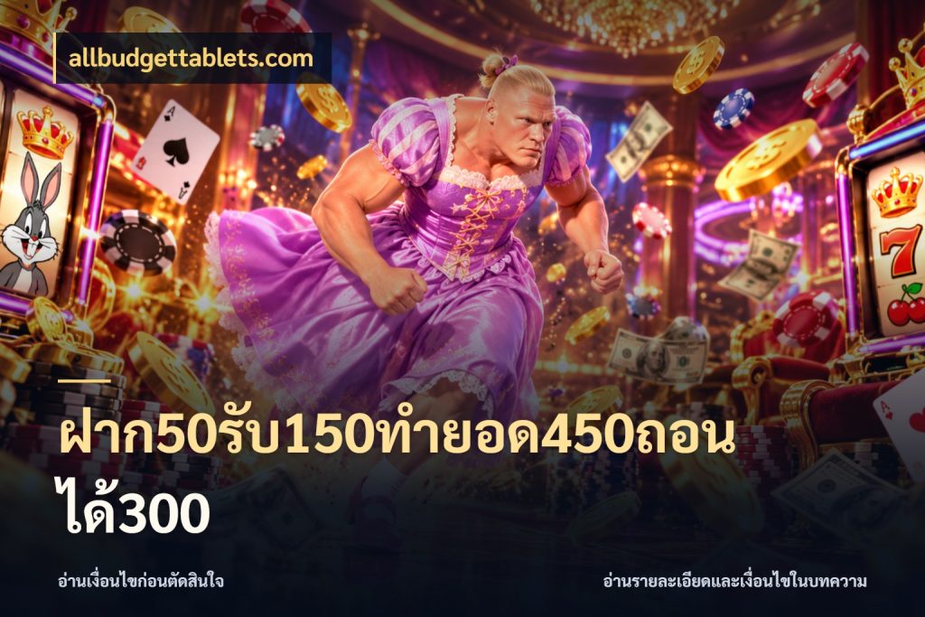 ฝาก50รับ150ทำยอด450ถอนได้300 allbudgettablets.com สายโบนัสเลือกจังหวะสนุกได้อย่างไร