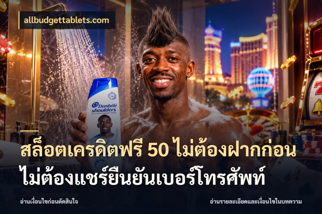 สล็อตเครดิตฟรี 50 ไม่ต้องฝากก่อนไม่ต้องแชร์ยืนยันเบอร์โทรศัพท์ allbudgettablets.com ชนิดเครดิตกับสิทธิ์ที่คุณอยากรู้