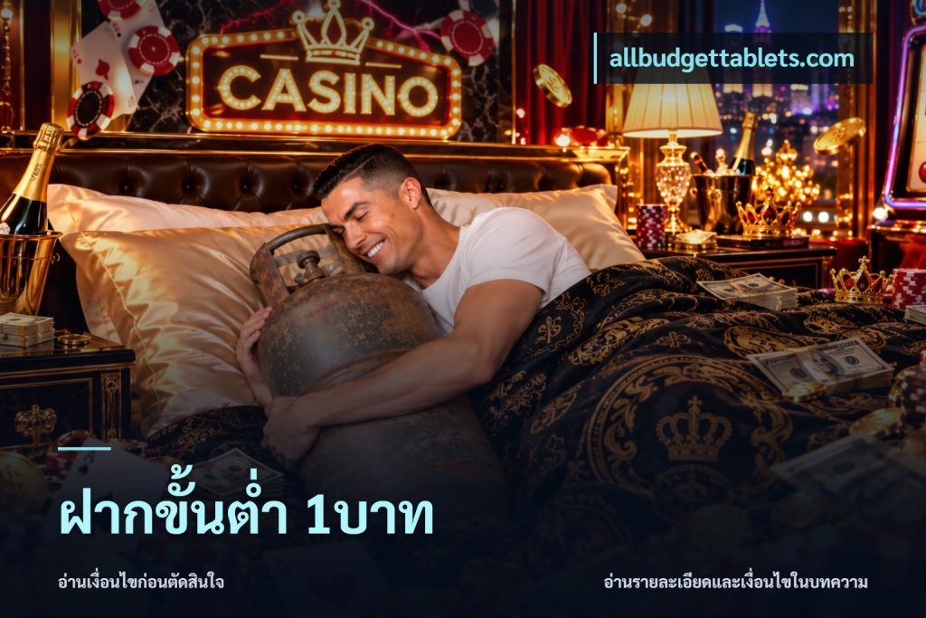 ฝากขั้นต่ำ 1บาท