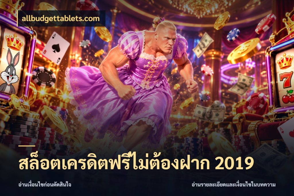 สล็อตเครดิตฟรีไม่ต้องฝาก 2019 จากชื่อเครดิตฟรีสู่ความสนุกที่เข้าใจได้ สไตล์ allbudgettablets.com