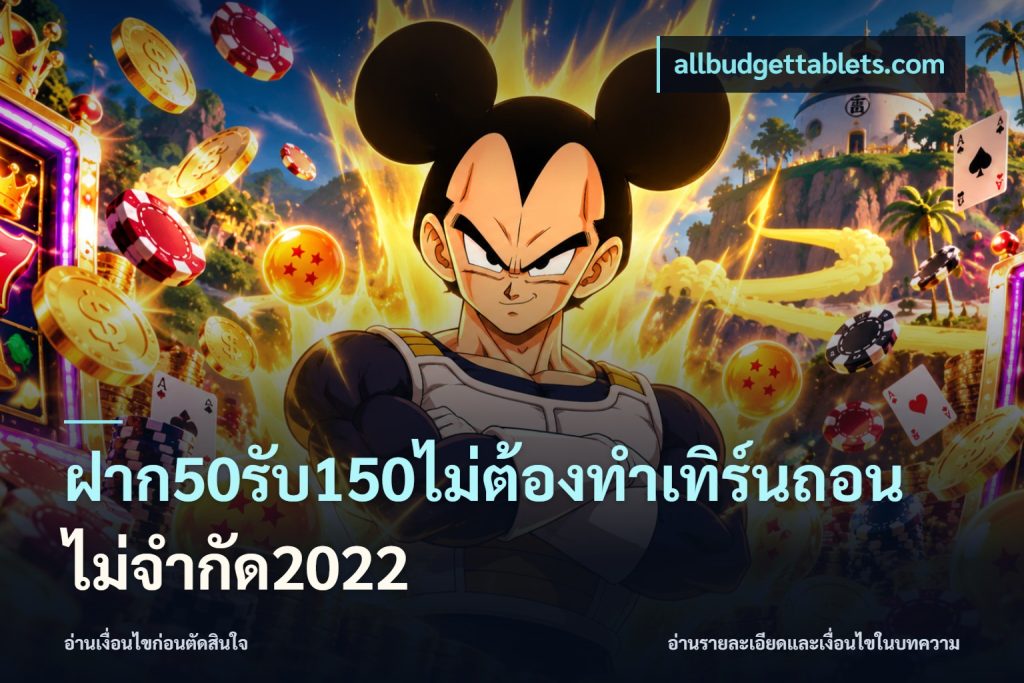 ฝาก50รับ150ไม่ต้องทําเทิร์นถอนไม่จํากัด2022