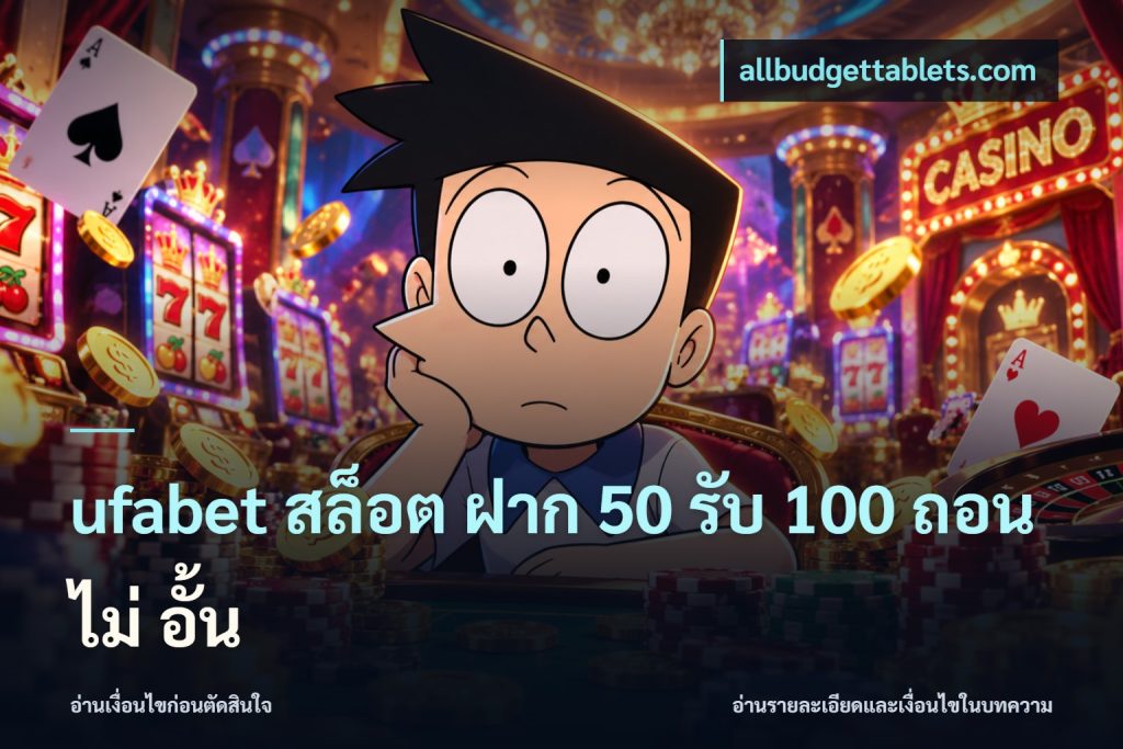 ufabet สล็อต ฝาก 50 รับ 100 ถอน ไม่ อั้น