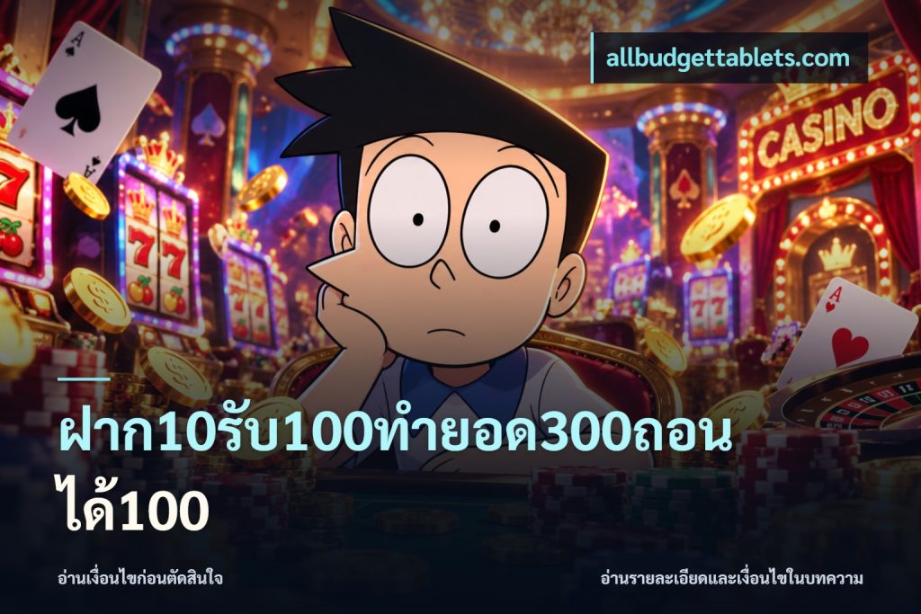 ฝาก10รับ100ทํายอด300ถอนได้100