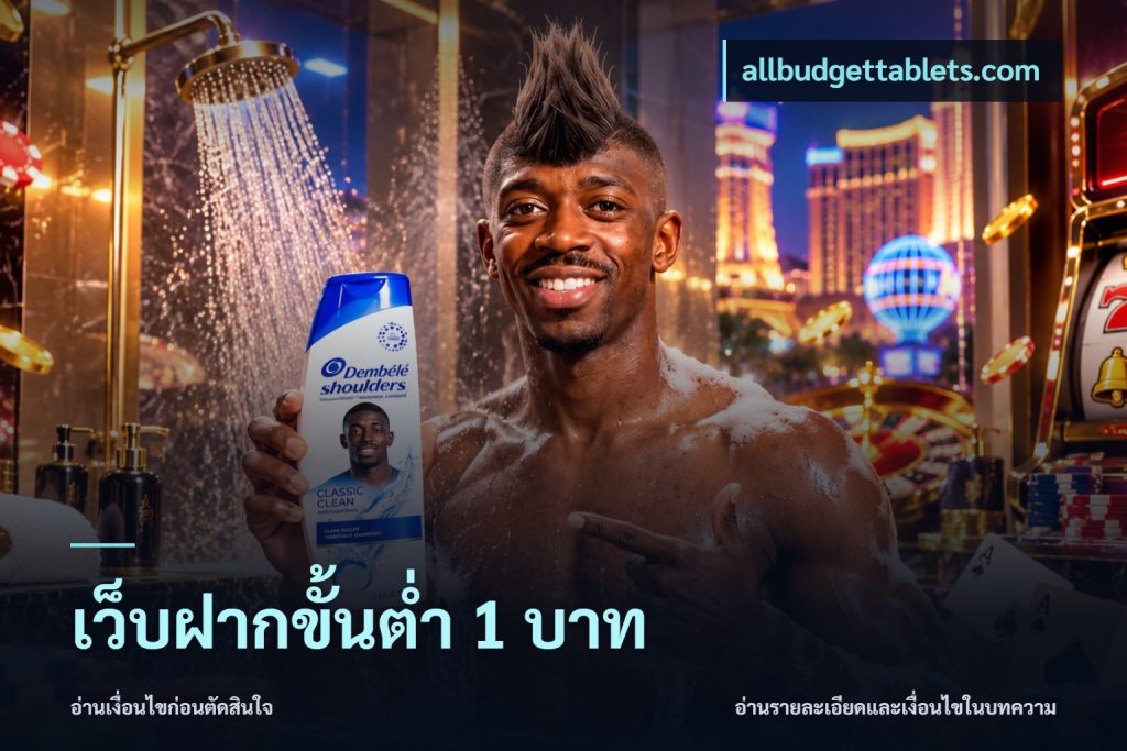 เว็บฝากขั้นต่ำ 1 บาท
